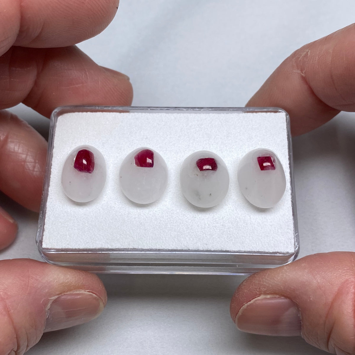Spinel in Marble - Mogok, Myanmar (Burma)