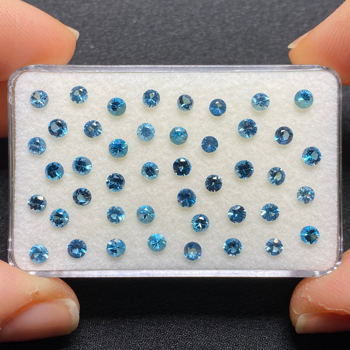 Blue Topaz Melee Set - Brazil