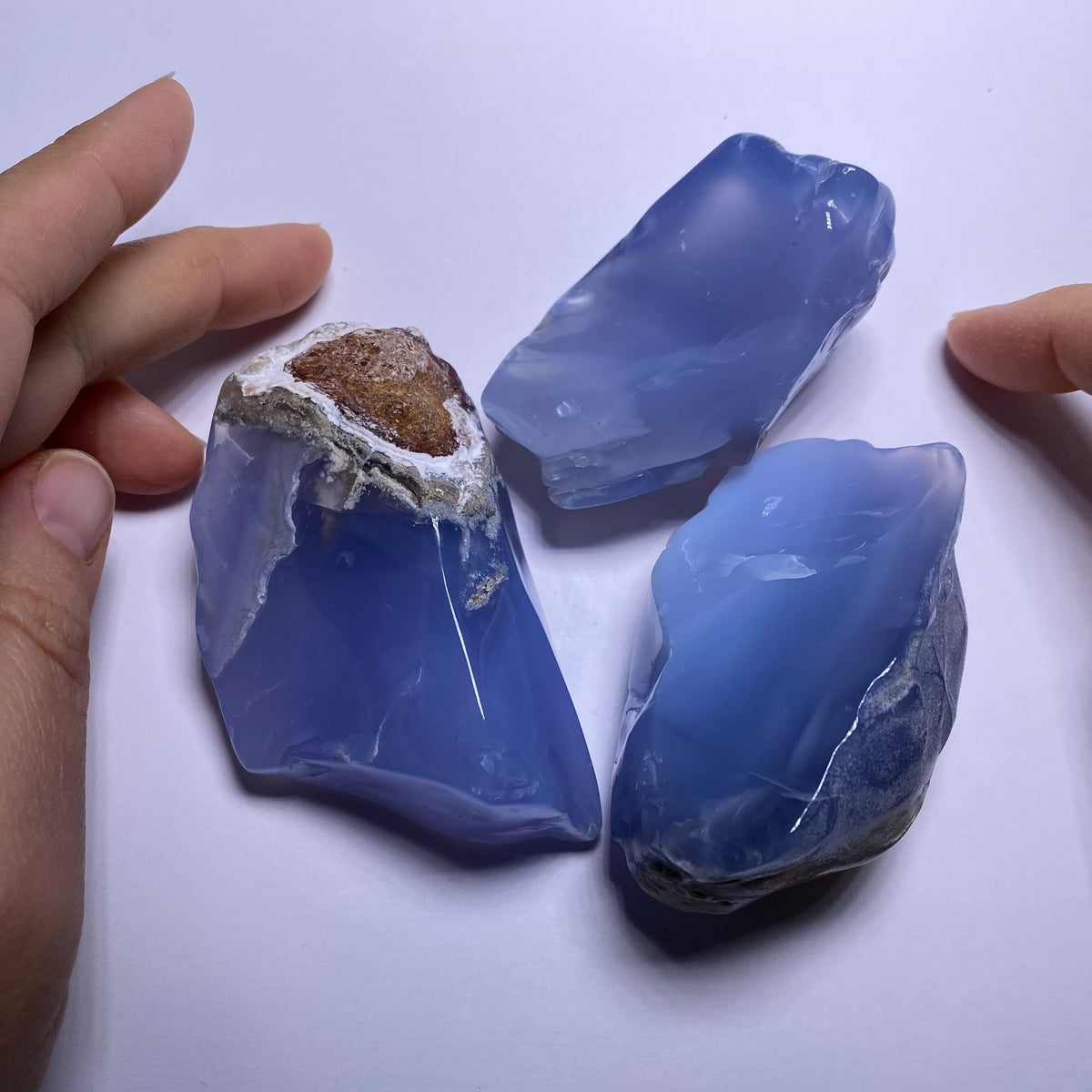 Turkish Blue Chalcedony