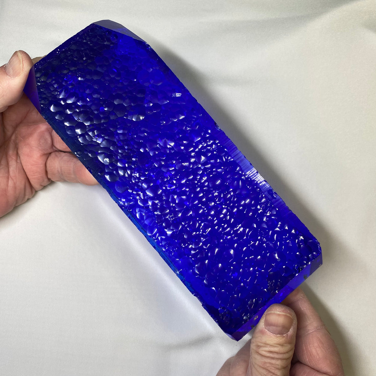 Blue Synthetic Quartz
