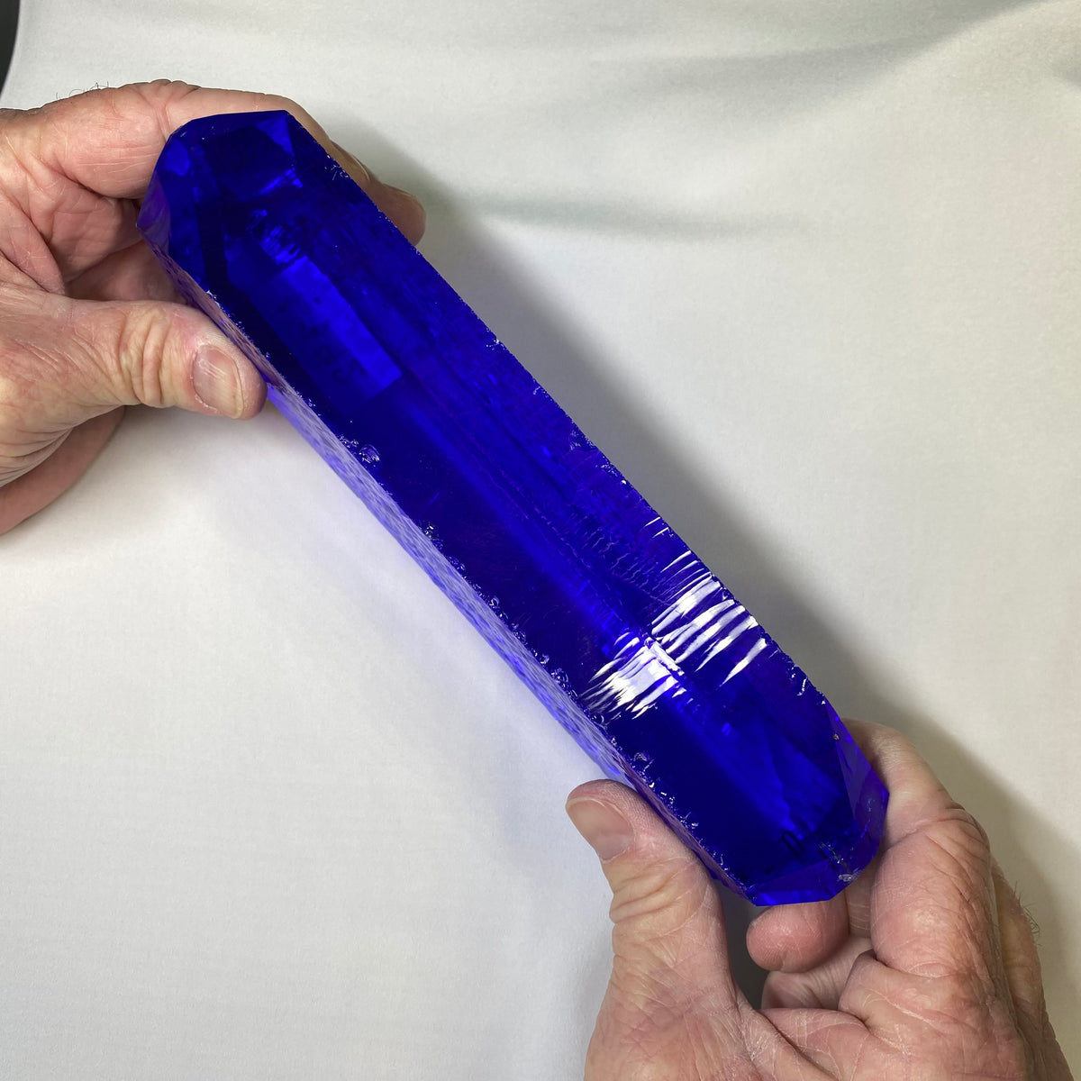 Blue Synthetic Quartz