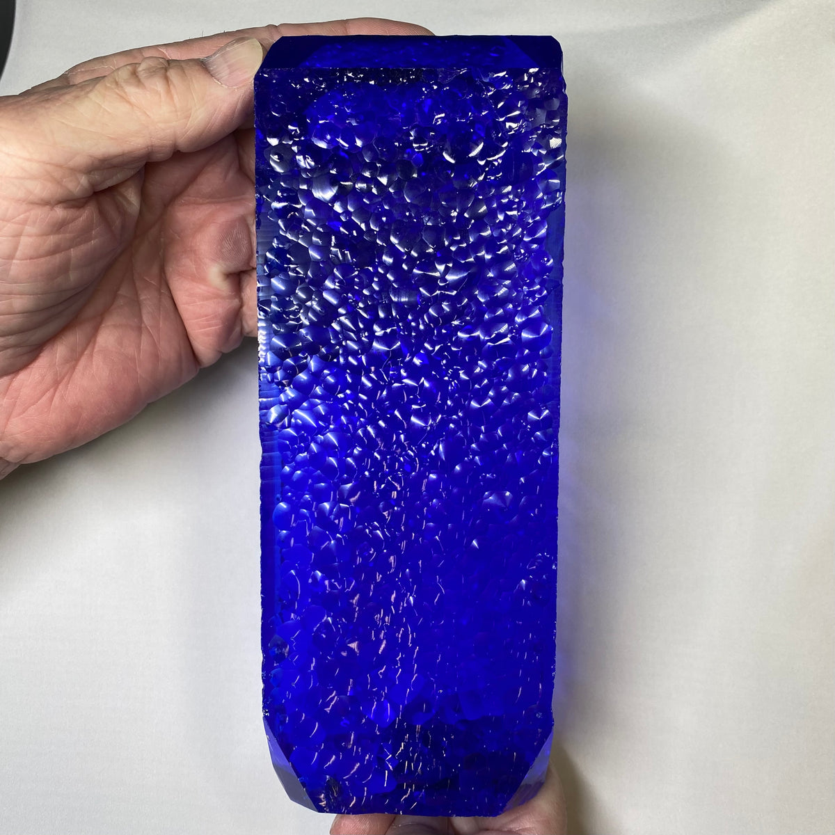 Blue Synthetic Quartz