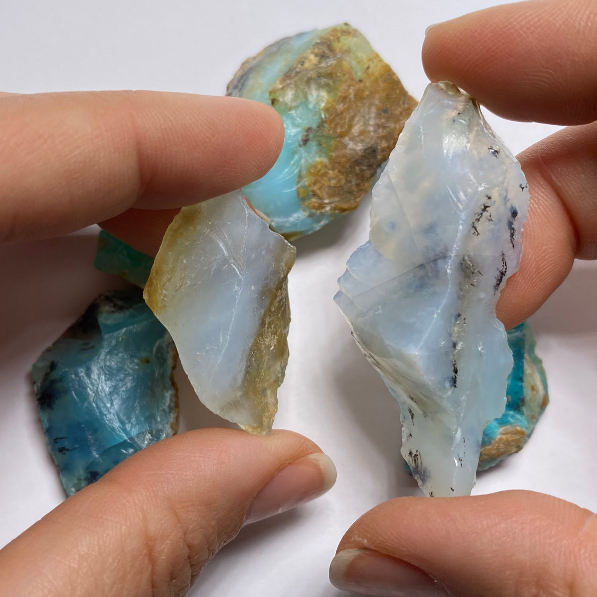 Blue Peruvian Opal