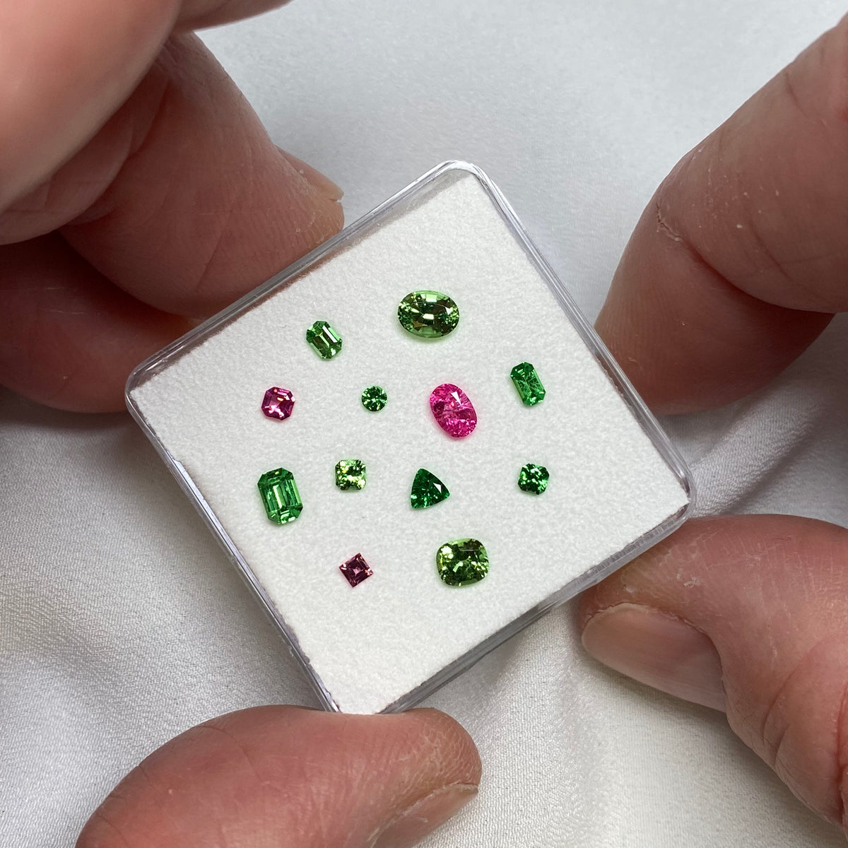 Tsavorite & Mahenge Spinel - Tanzania