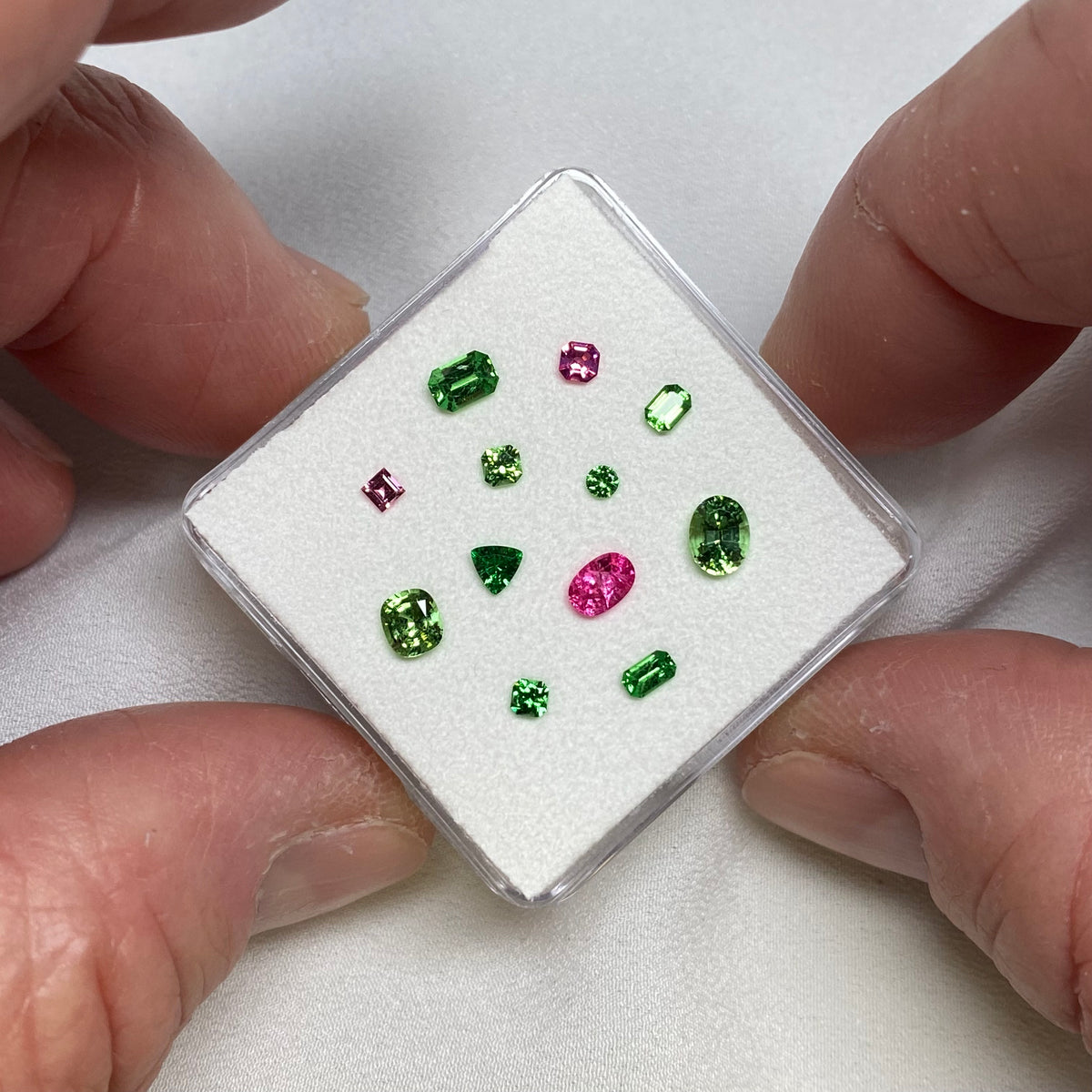 Tsavorite & Mahenge Spinel - Tanzania