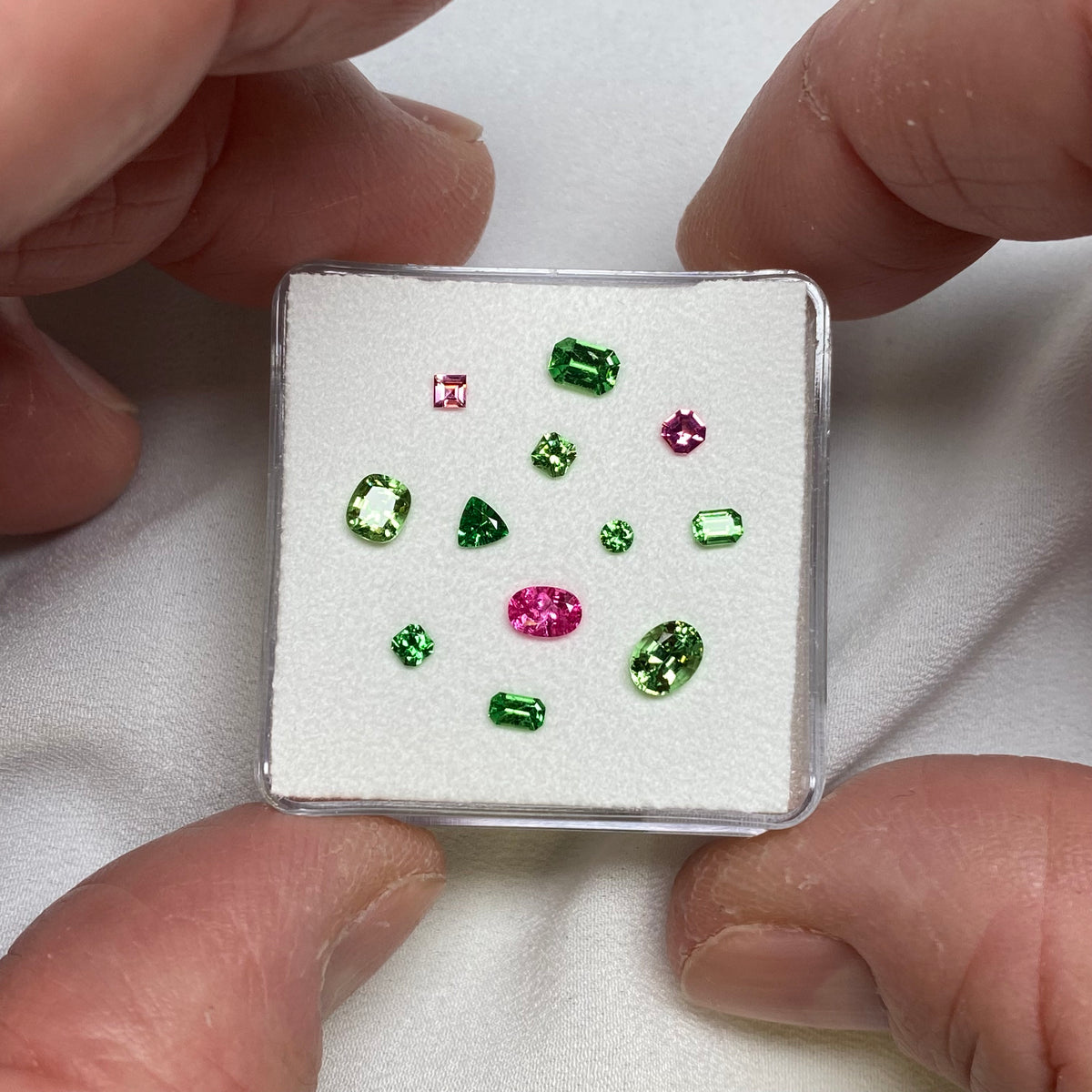 Tsavorite & Mahenge Spinel - Tanzania