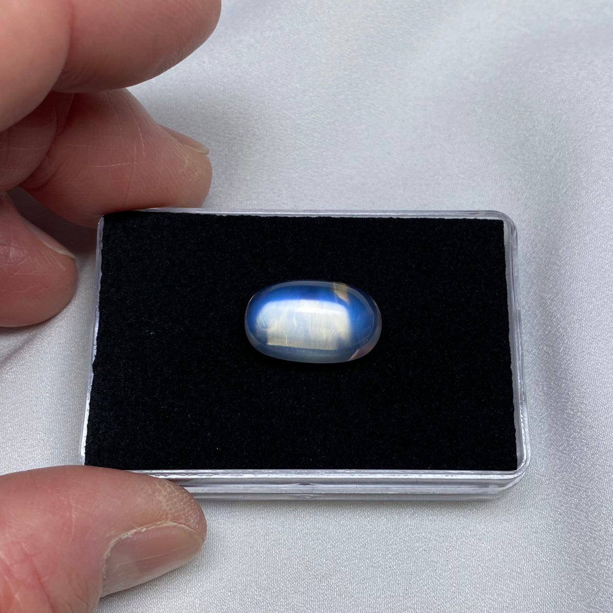 Blue Burmese Moonstone