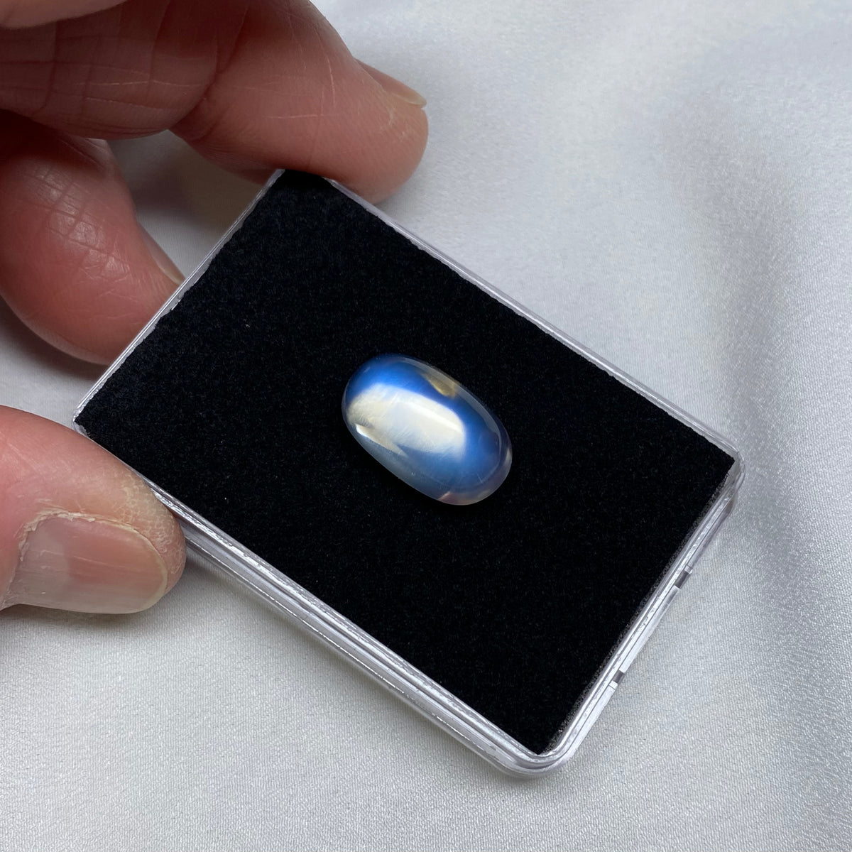 Blue Burmese Moonstone