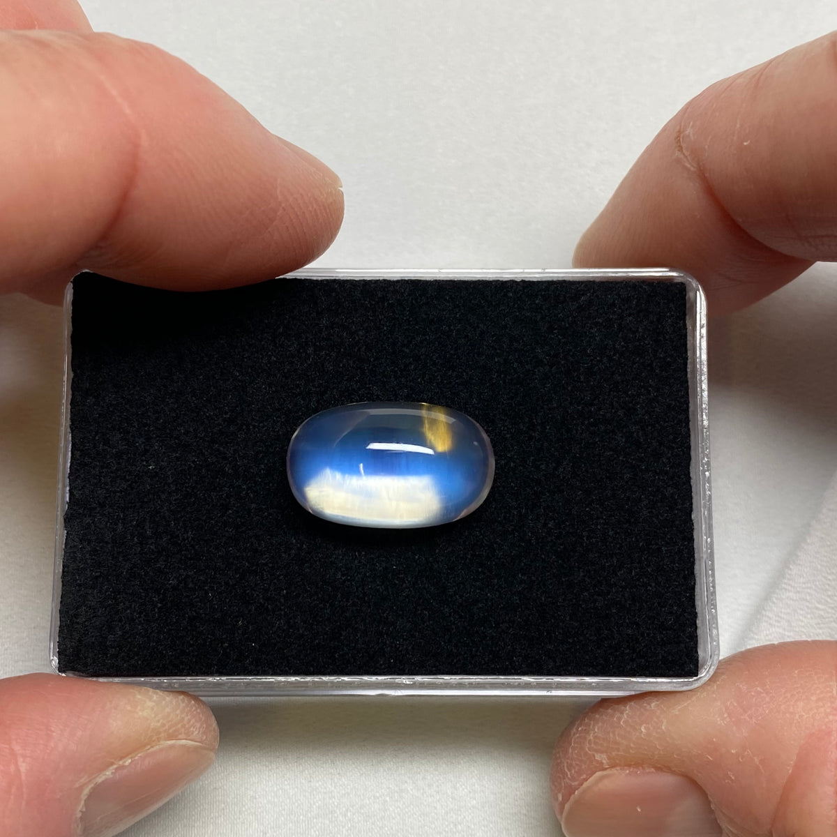Blue Burmese Moonstone