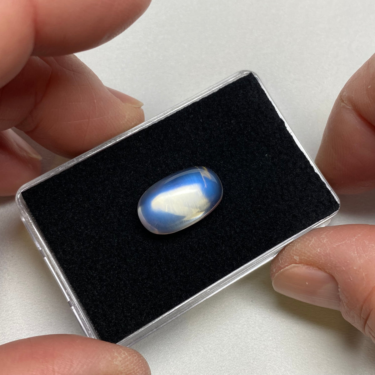 Blue Burmese Moonstone