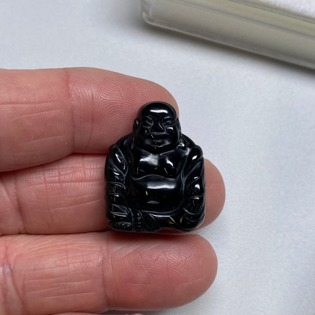 Black Spinel Buddha