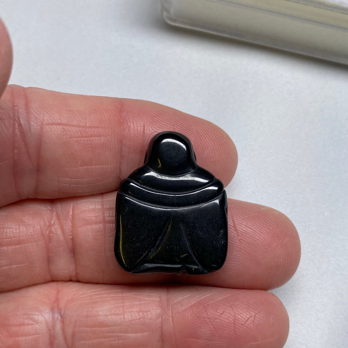 Black Spinel Buddha