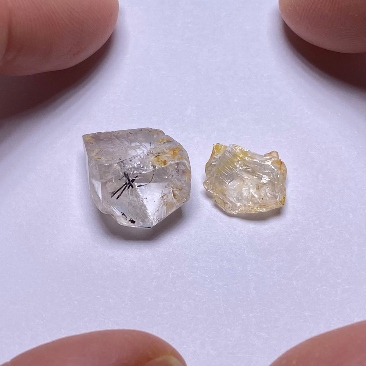 Rutile in Topaz - Brazil