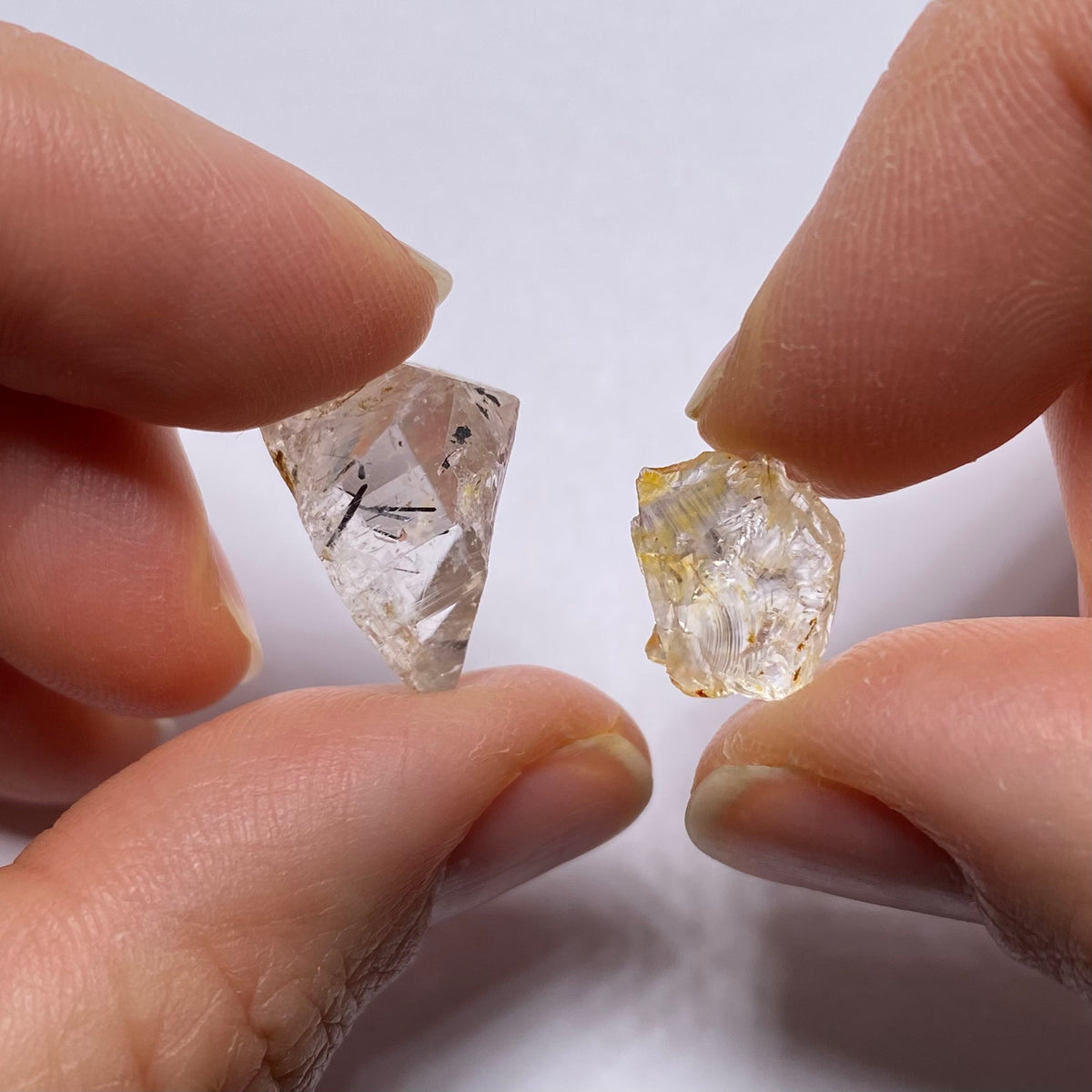 Rutile in Topaz - Brazil