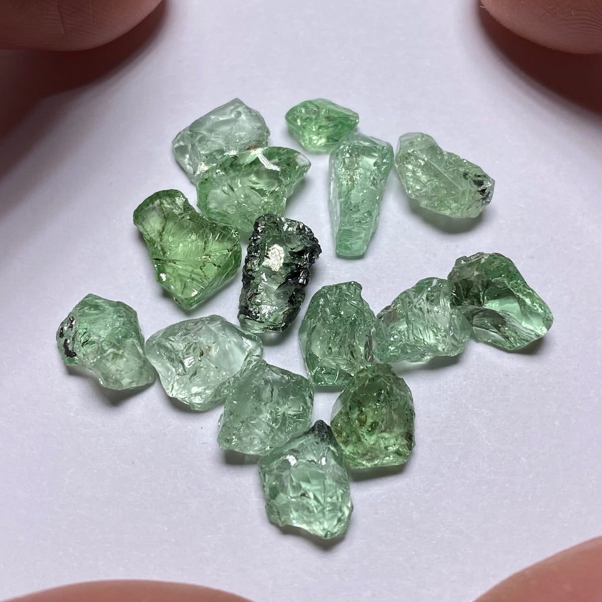 Merelani Mint Garnets - Tanzania