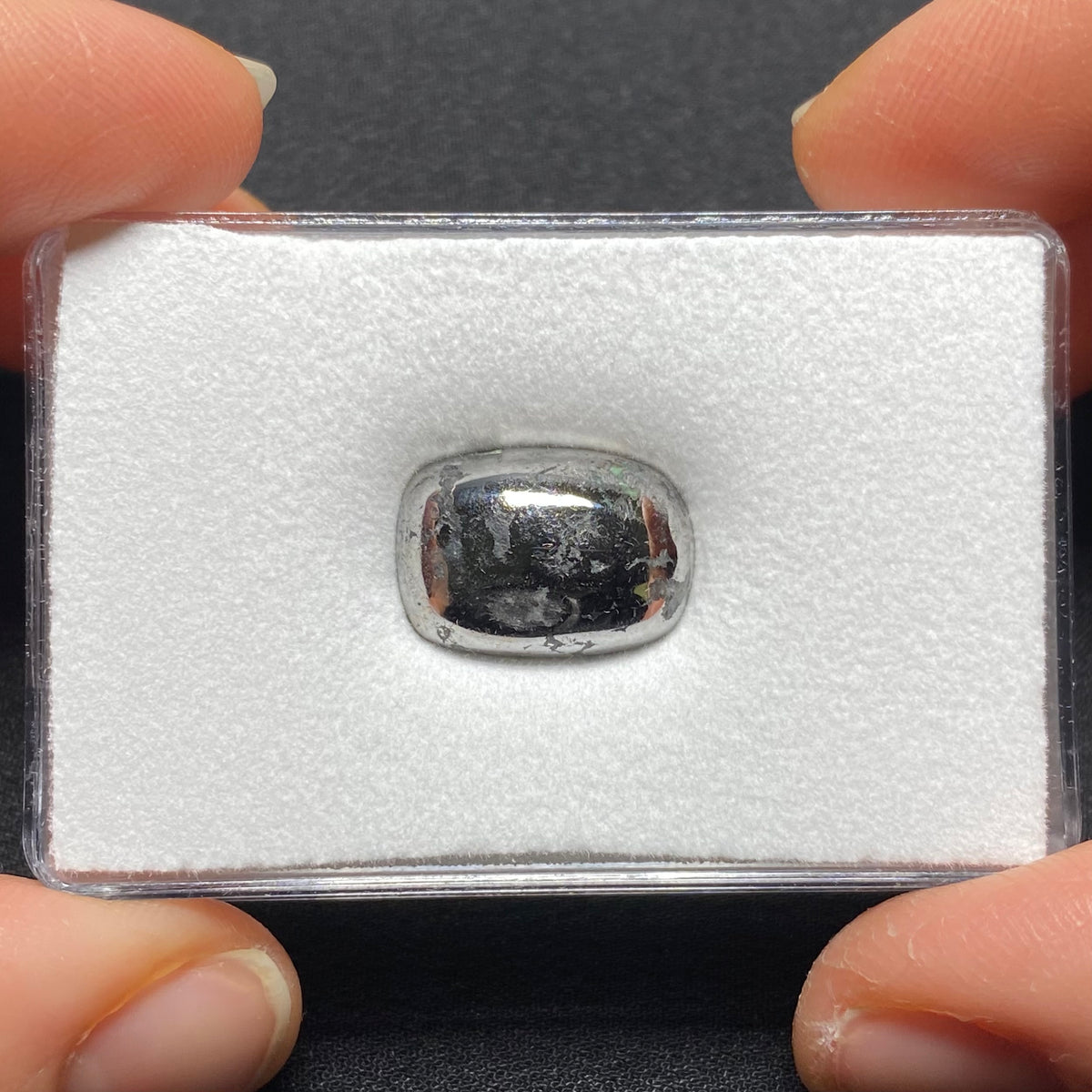 Silver/Cobalt Ore Cabochon