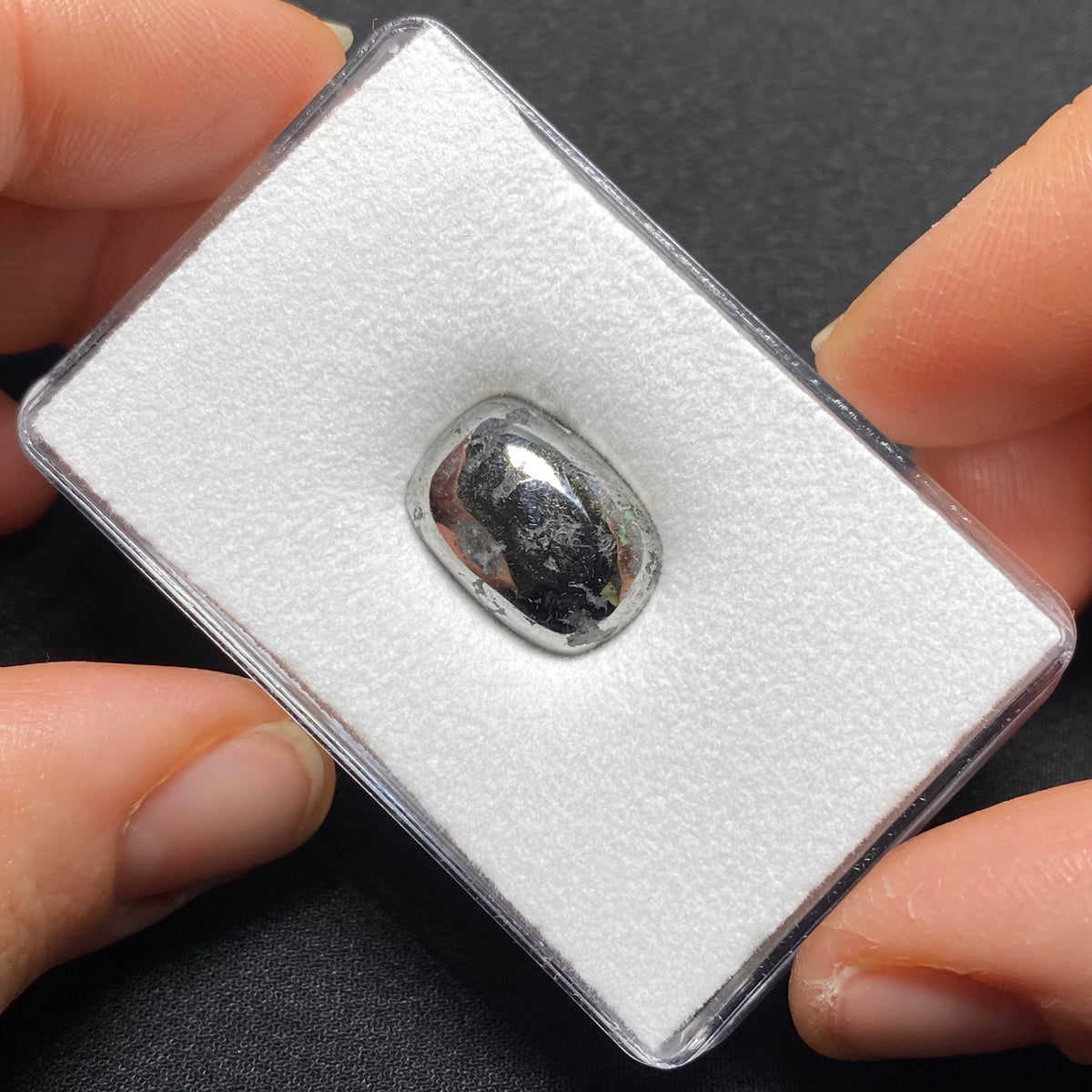Silver/Cobalt Ore Cabochon