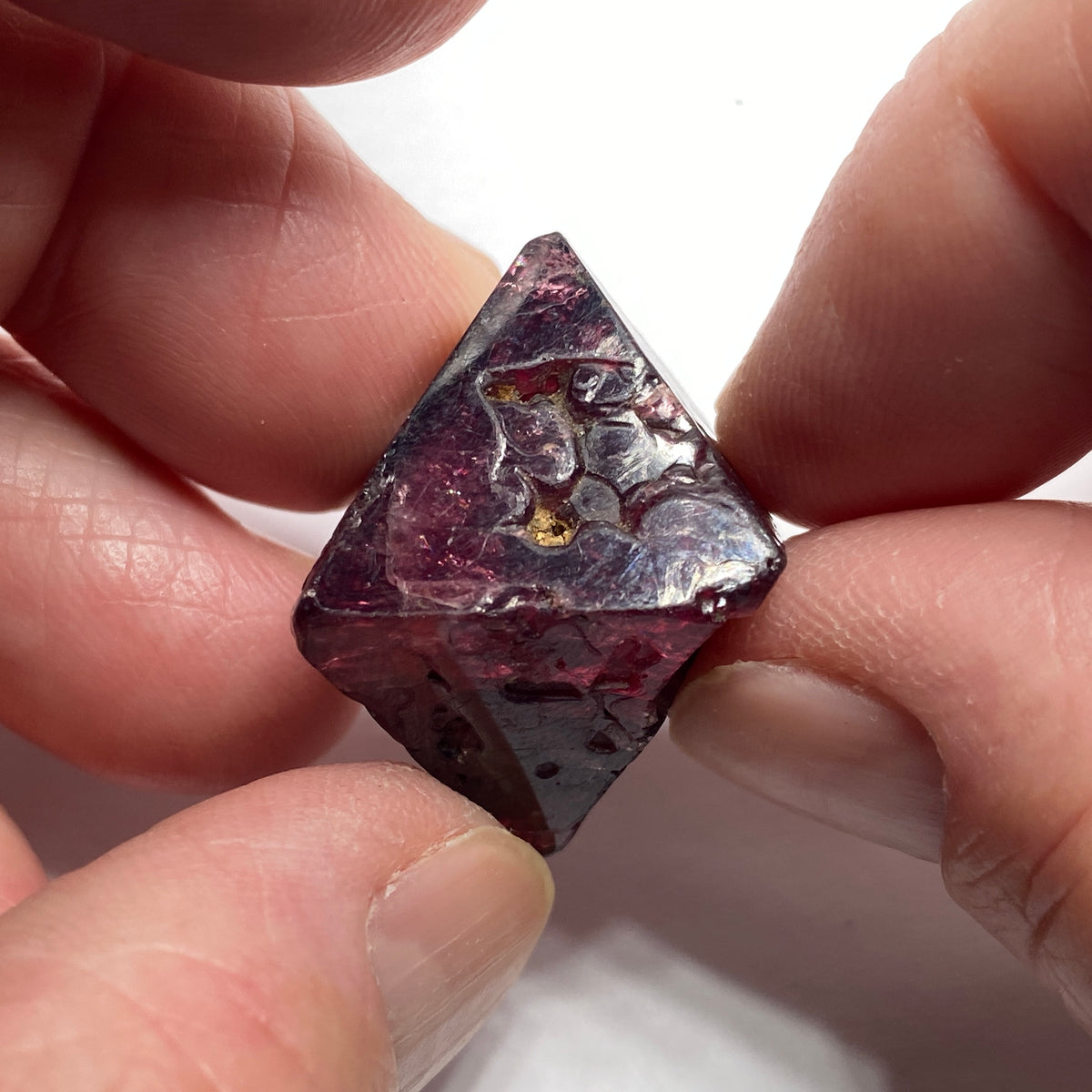 Red Spinel Crystal