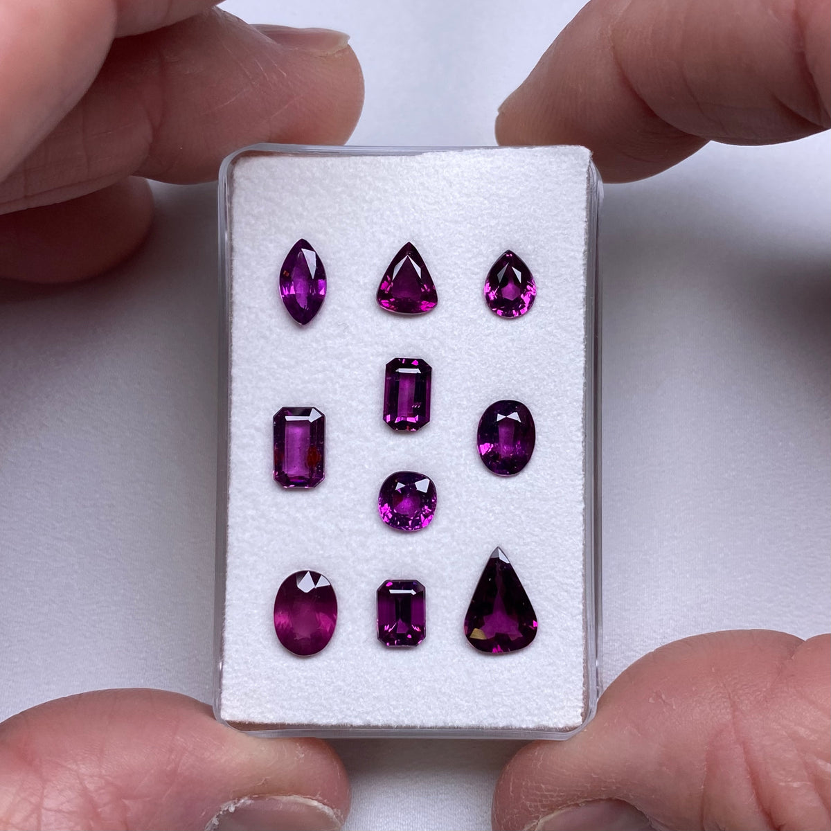 Purple Garnets - Mozambique