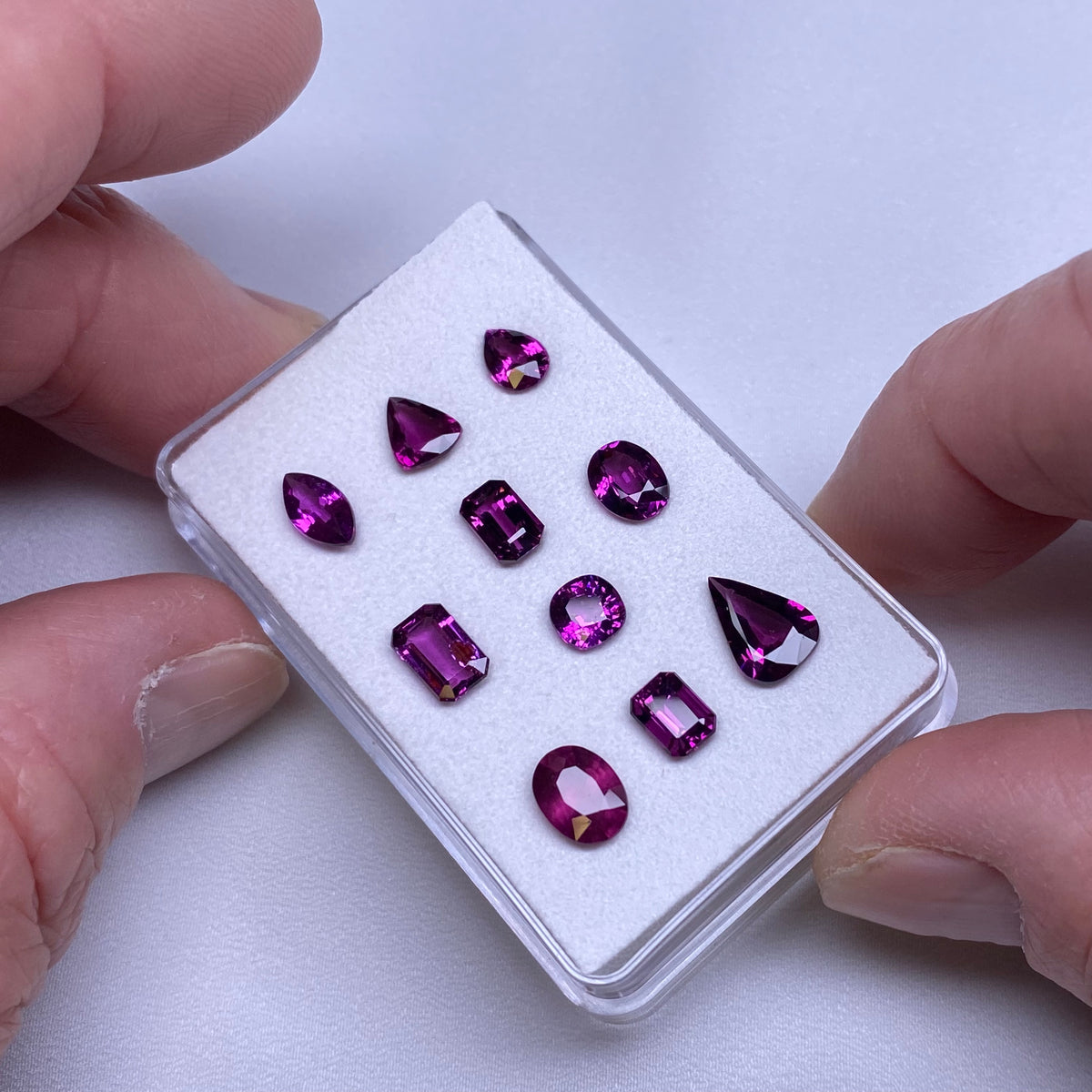 Purple Garnets - Mozambique