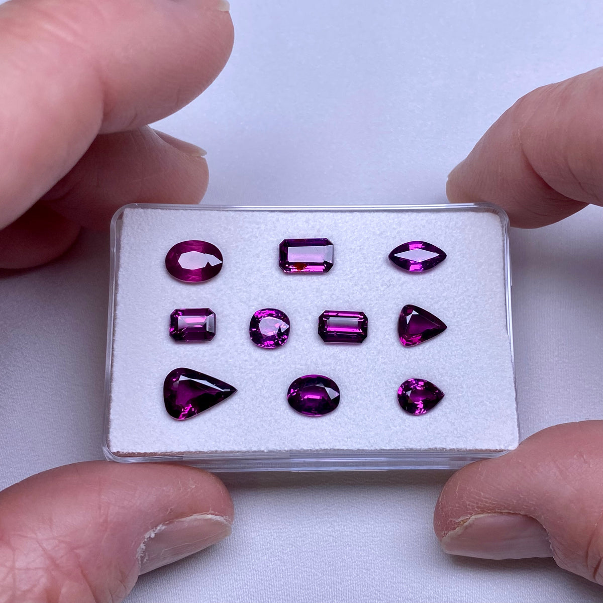 Purple Garnets - Mozambique