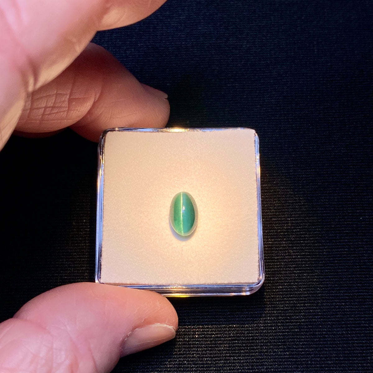 Cat's-Eye Tourmaline - Minas Gerais, Brazil.