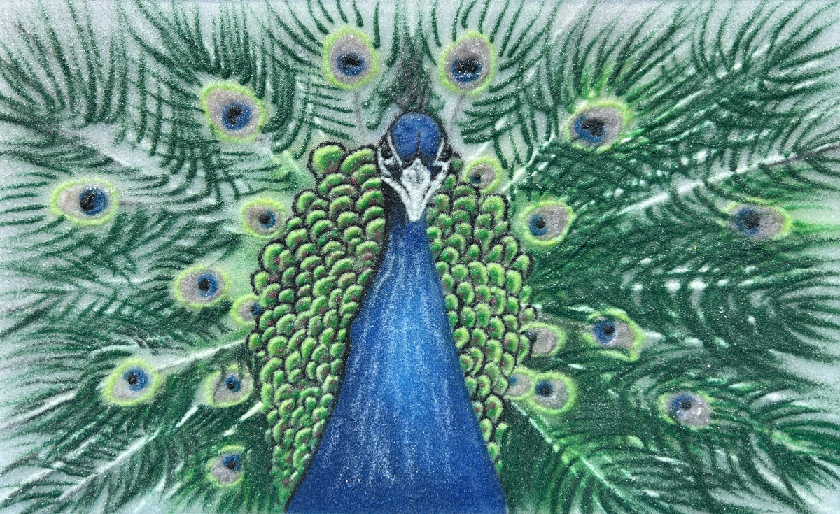 Gem Painting - Peacock