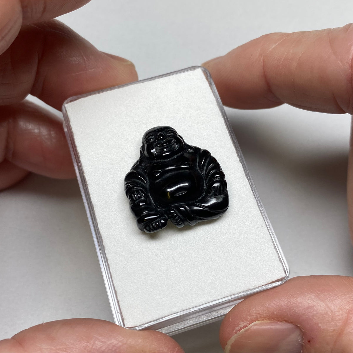 Black Spinel Buddha - Thailand