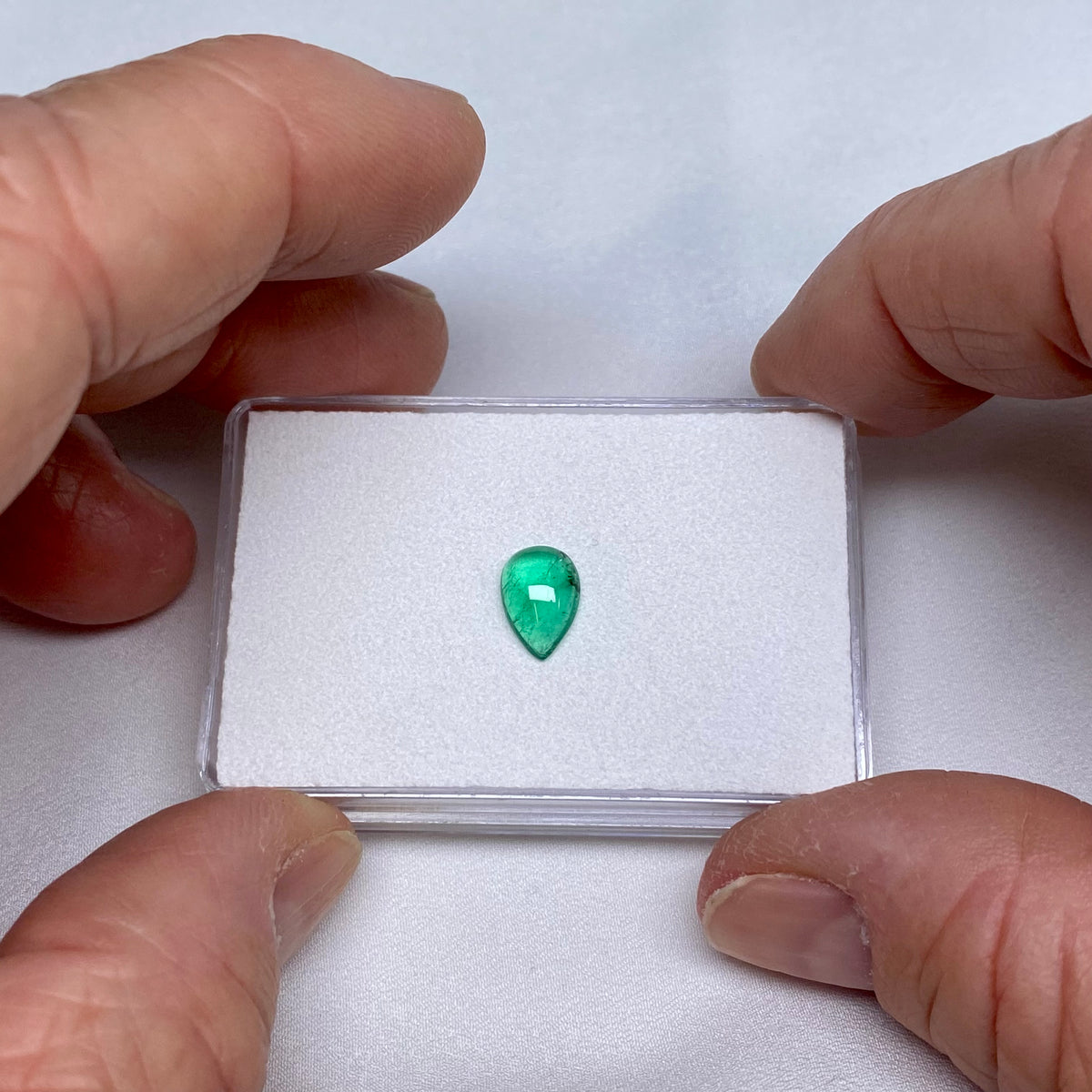 Brazilian  Emerald Cabochon