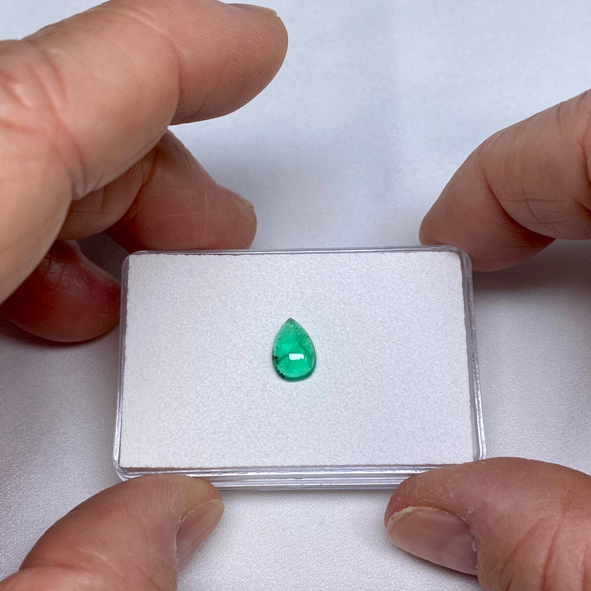 Brazilian  Emerald Cabochon