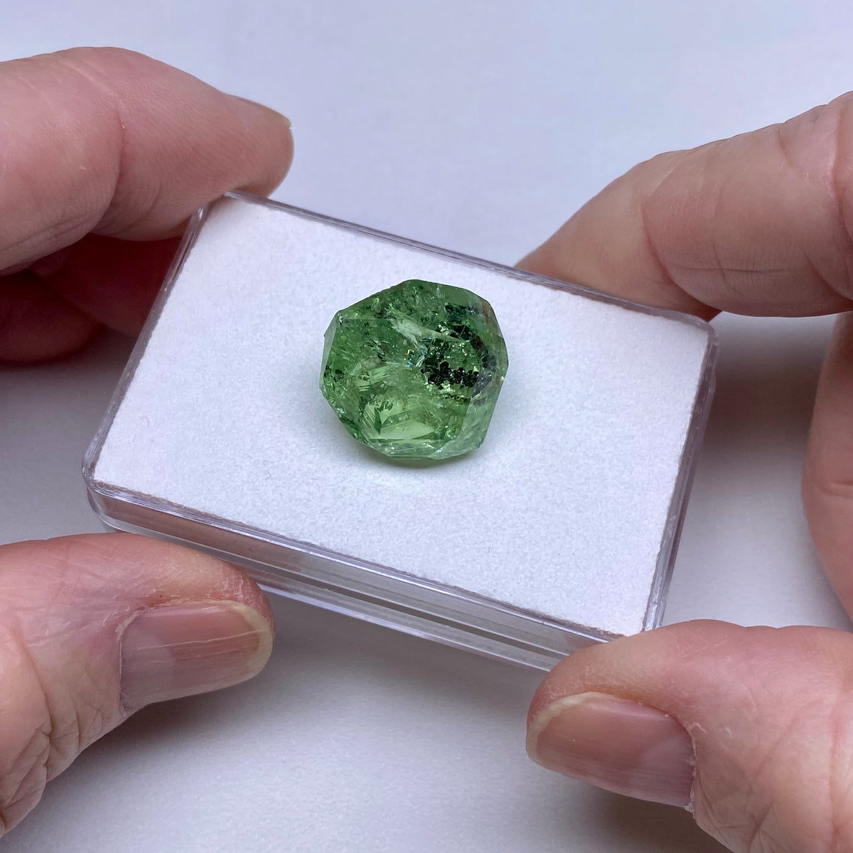Grossular Mint Garnet - Merelani Hills, Tanzania