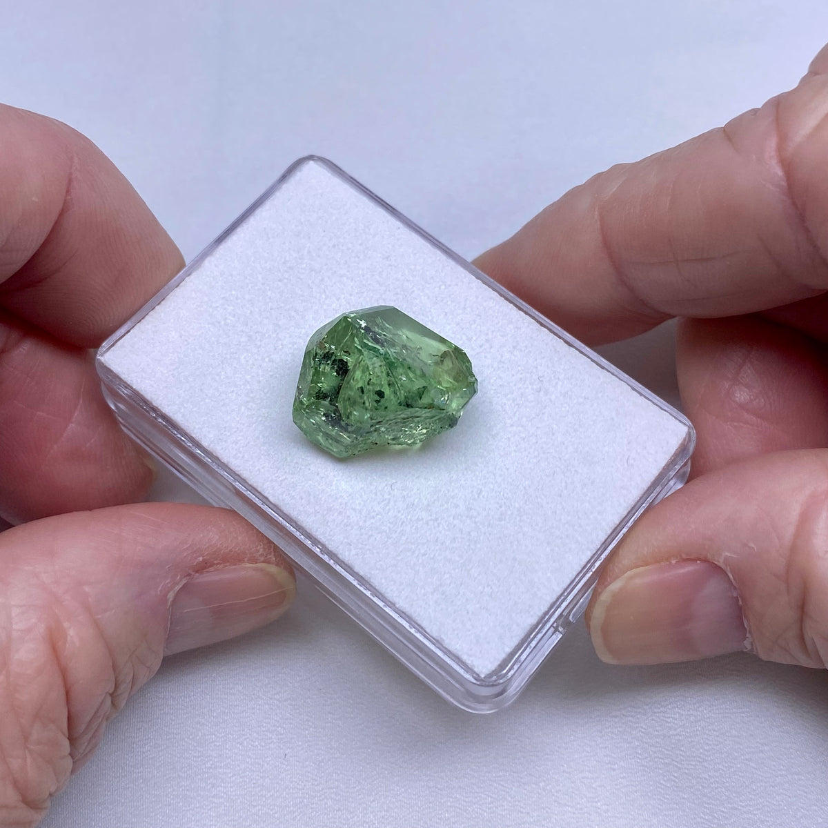 Grossular Mint Garnet - Merelani Hills, Tanzania
