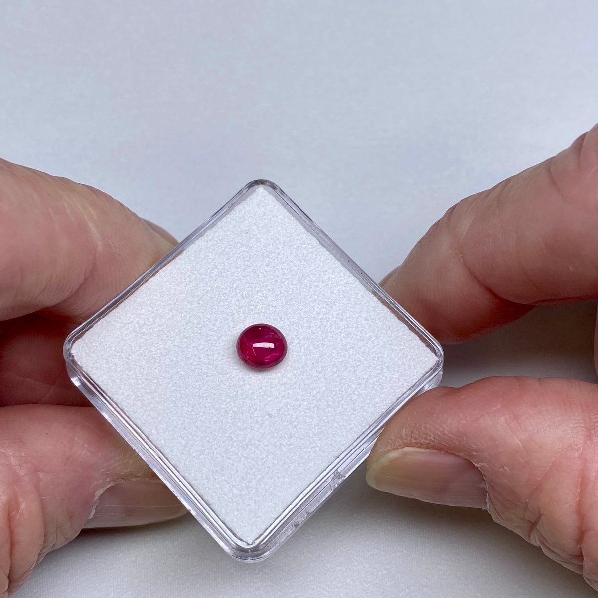 Blood-Red Spinel Cabochon – Burma