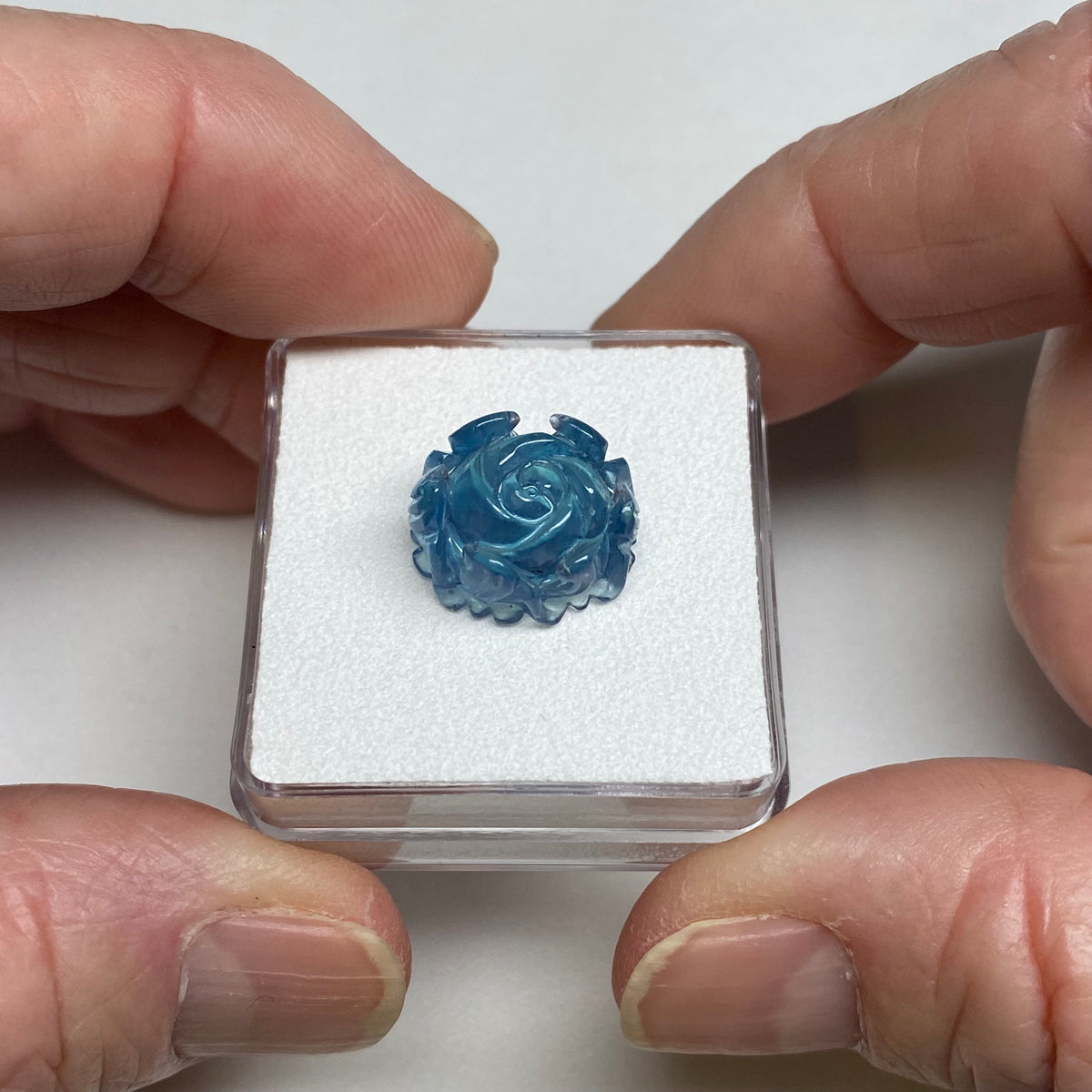 Aquamarine Carving