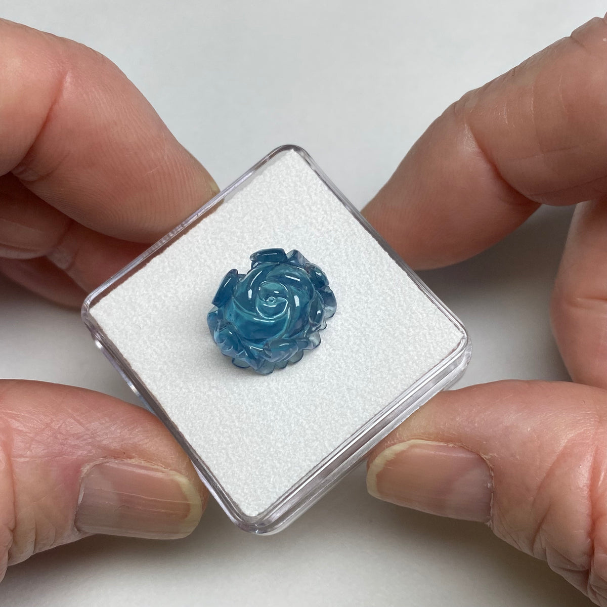 Aquamarine Carving