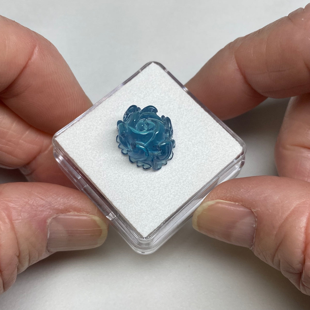Aquamarine Carving