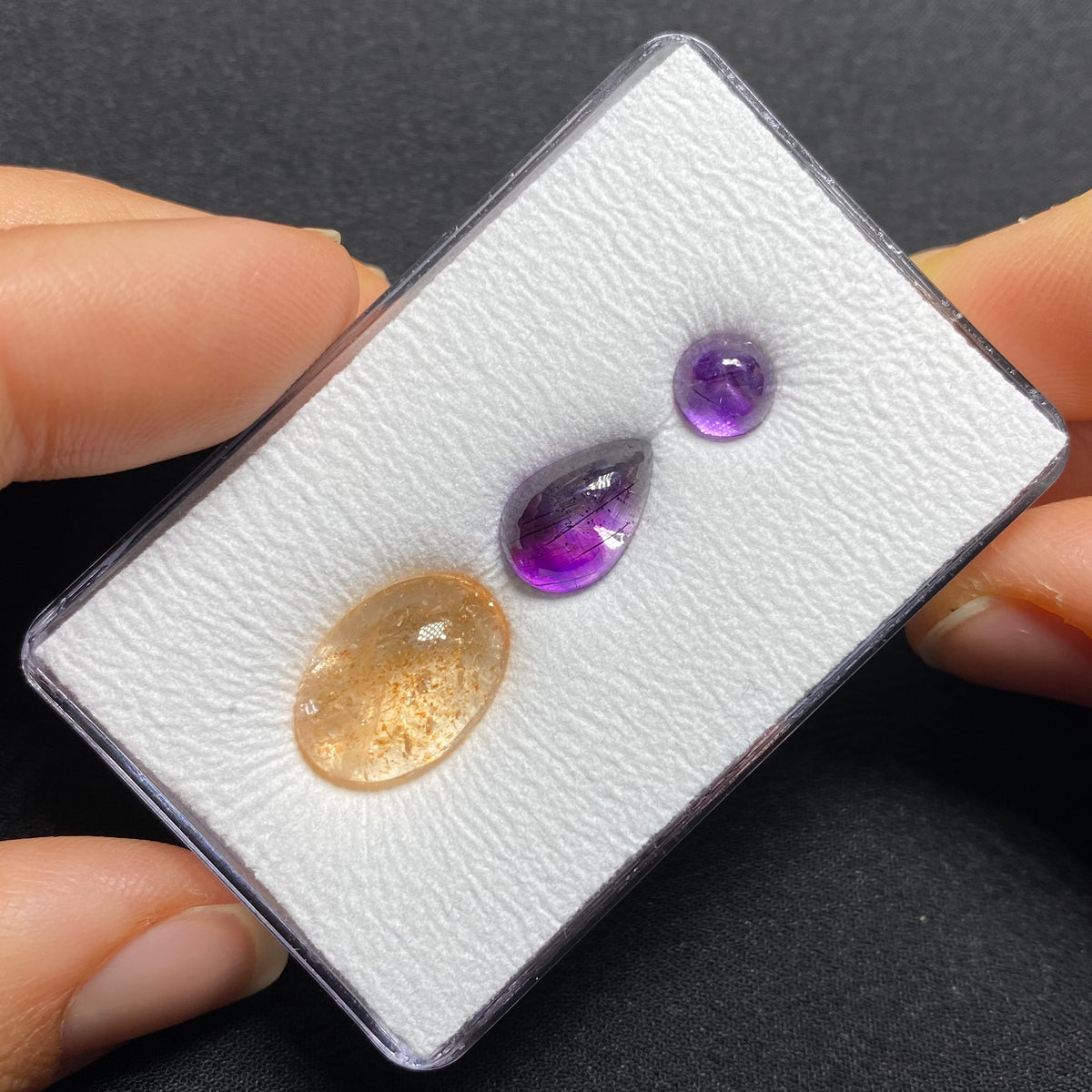 Illusion Sunstone & Amethyst -  Tanzania