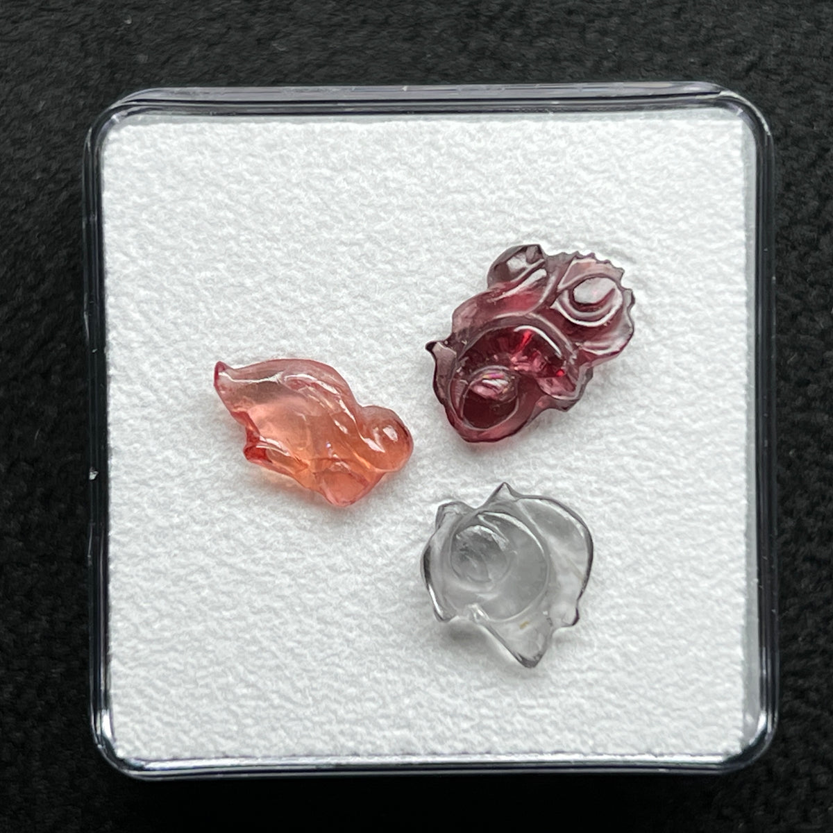 Spinel Carvings
