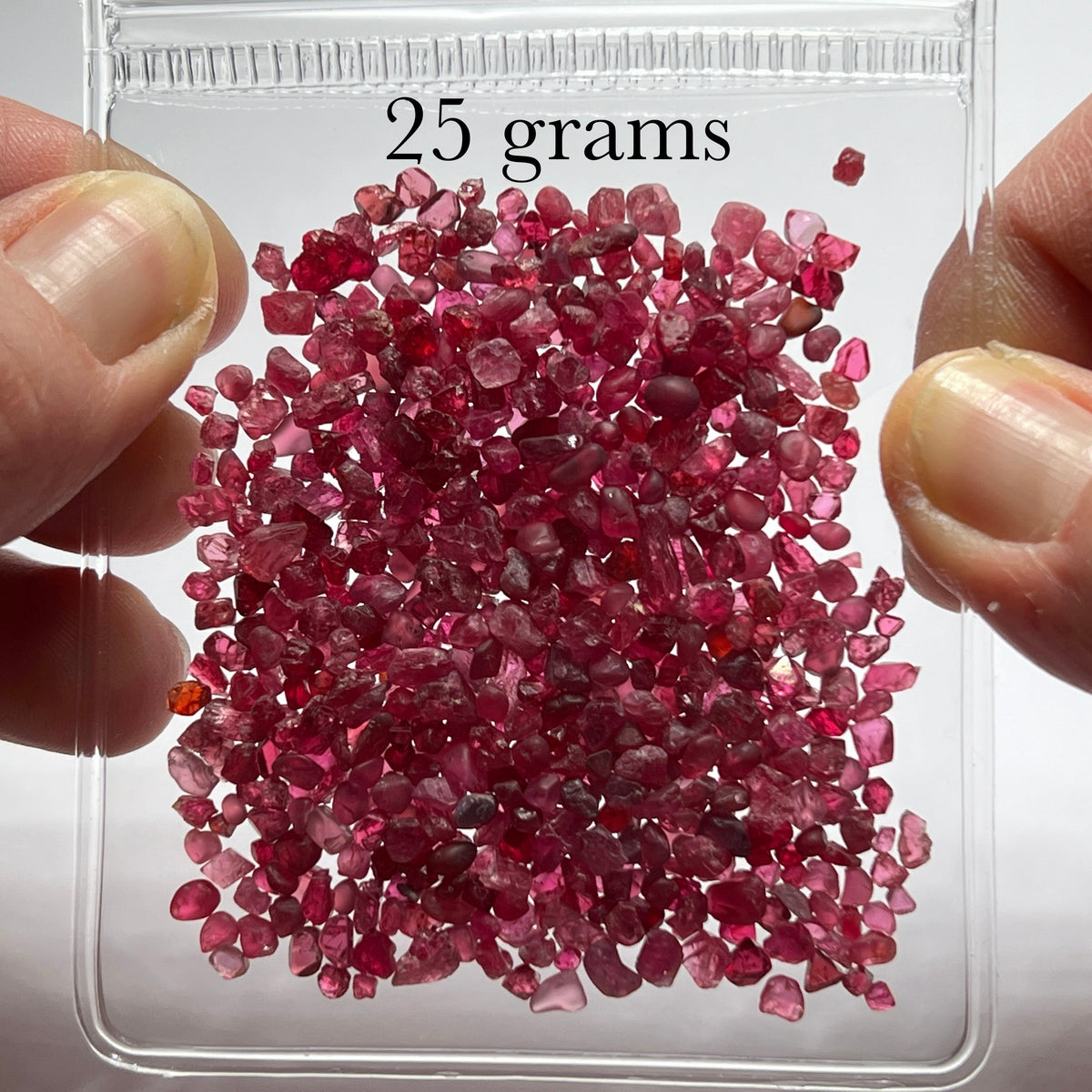 Burmese Spinel Crystals - 25 grams