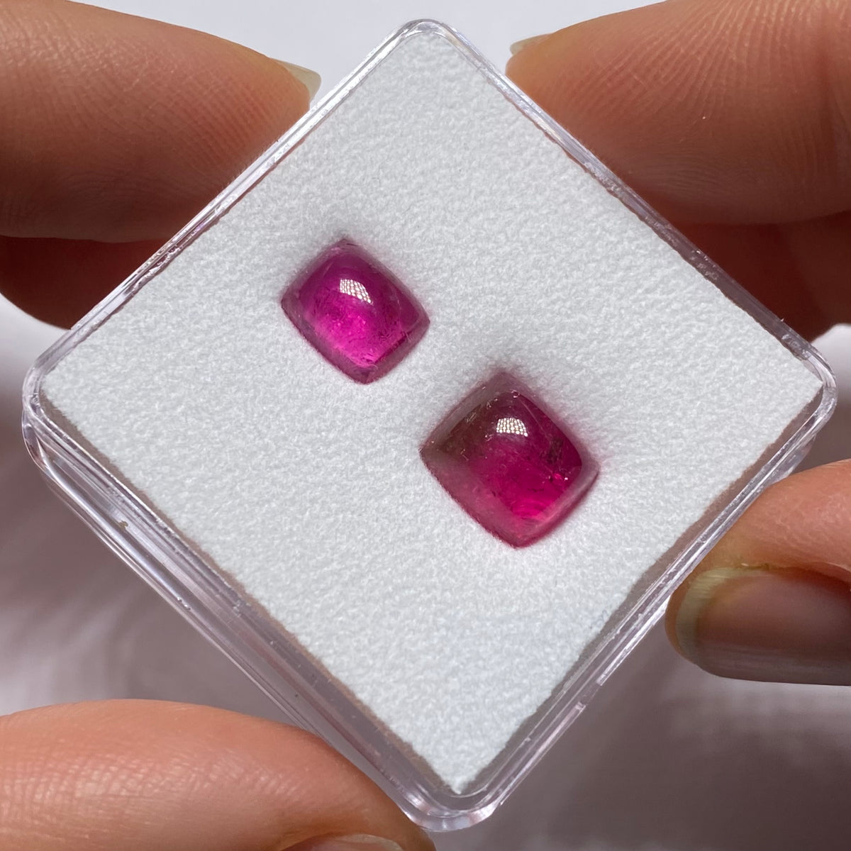 Rubellite Tourmaline Sugarloafs