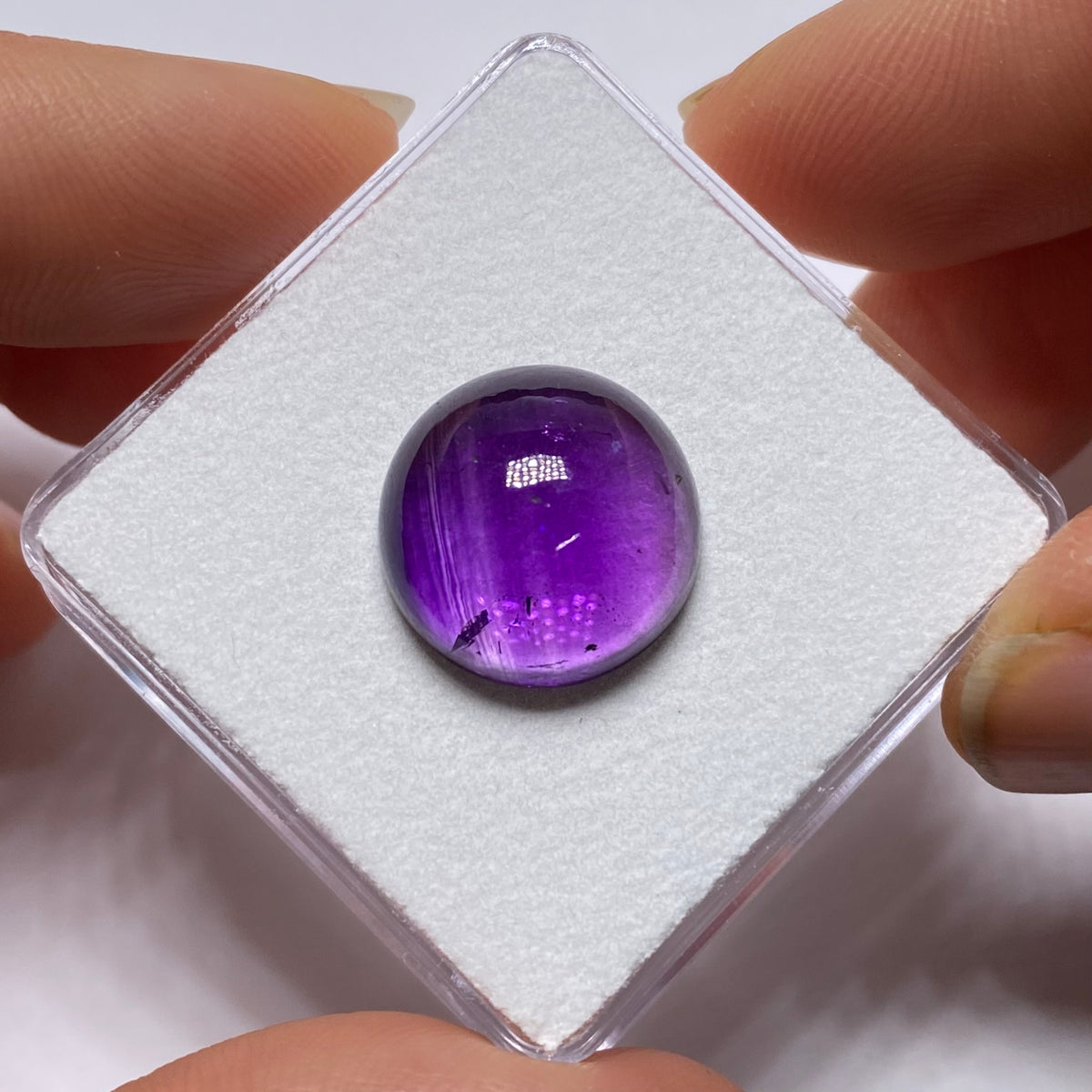 Rwandan Amethyst Cabochon - Rwanda