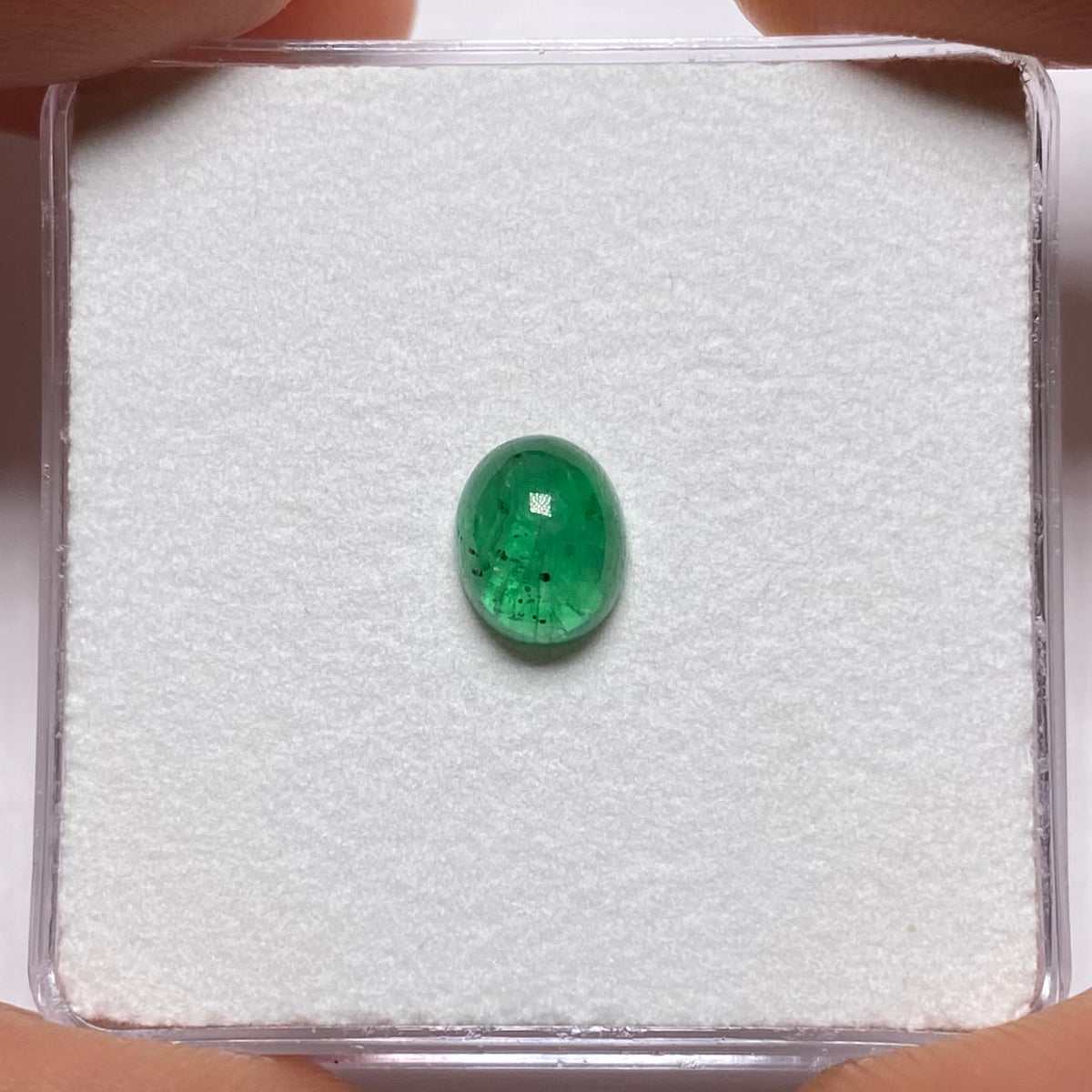 Brazilian  Emerald Cabochon