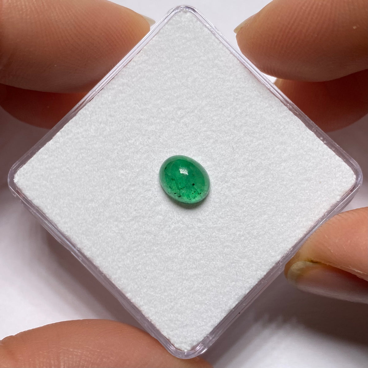 Brazilian  Emerald Cabochon