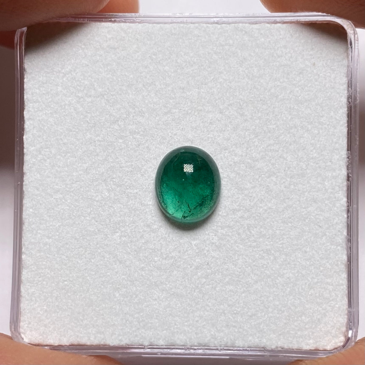 Brazilian  Emerald Cabochon