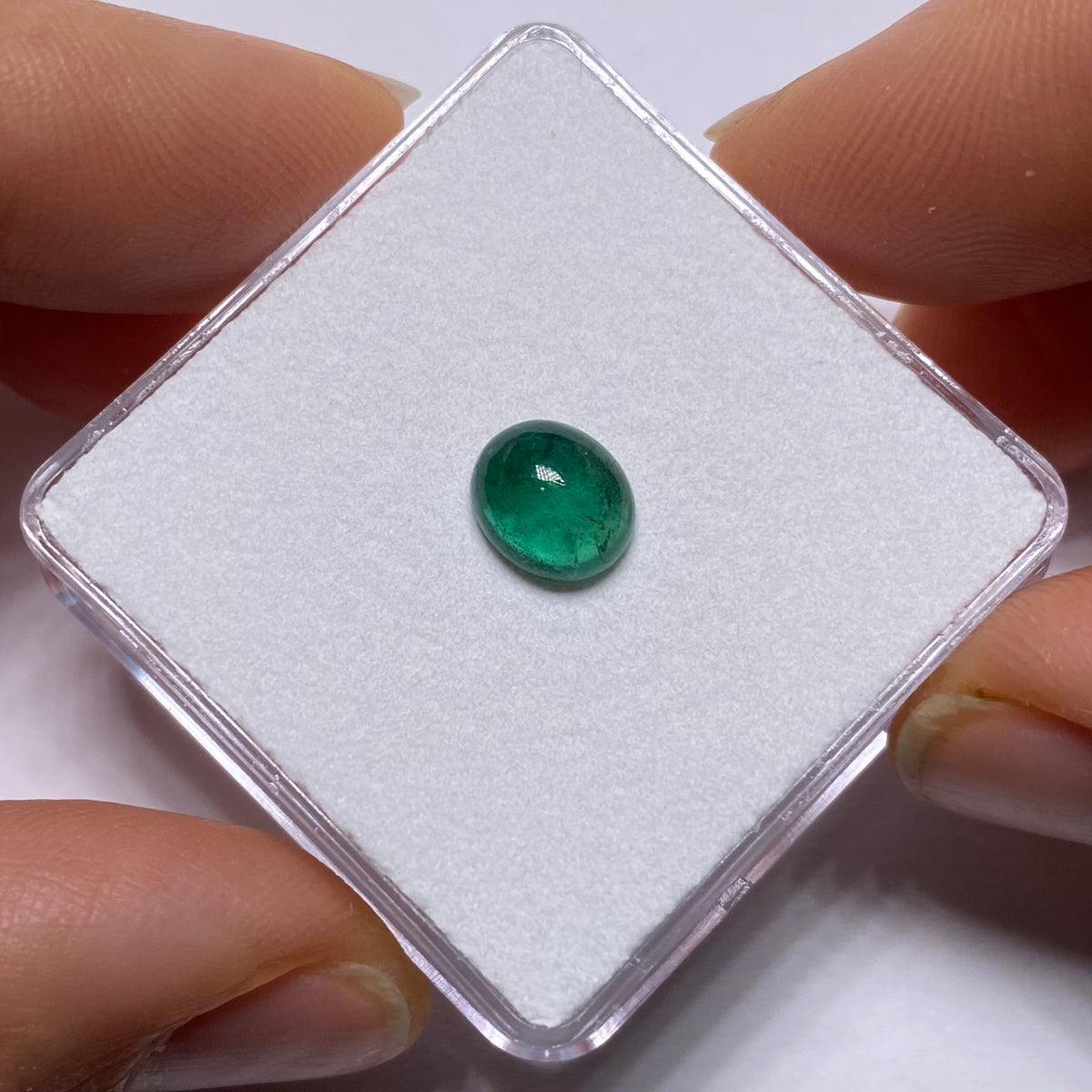 Brazilian  Emerald Cabochon