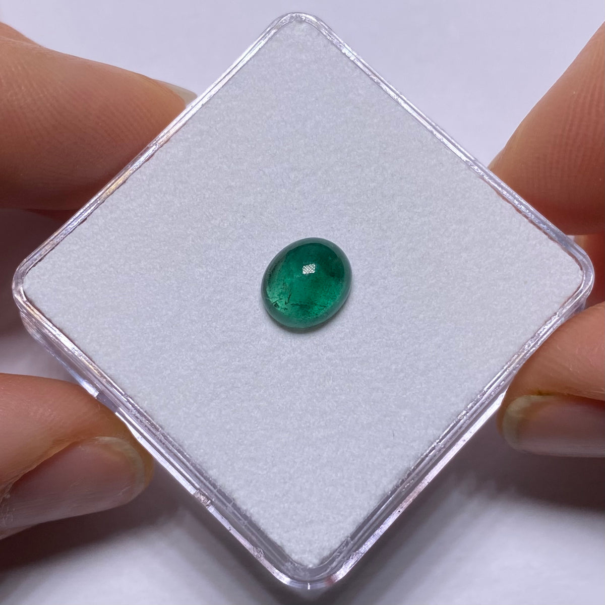 Brazilian  Emerald Cabochon