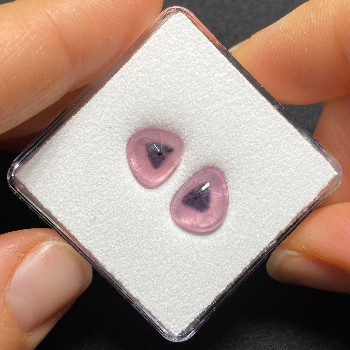 Eye Tourmaline Cabochons