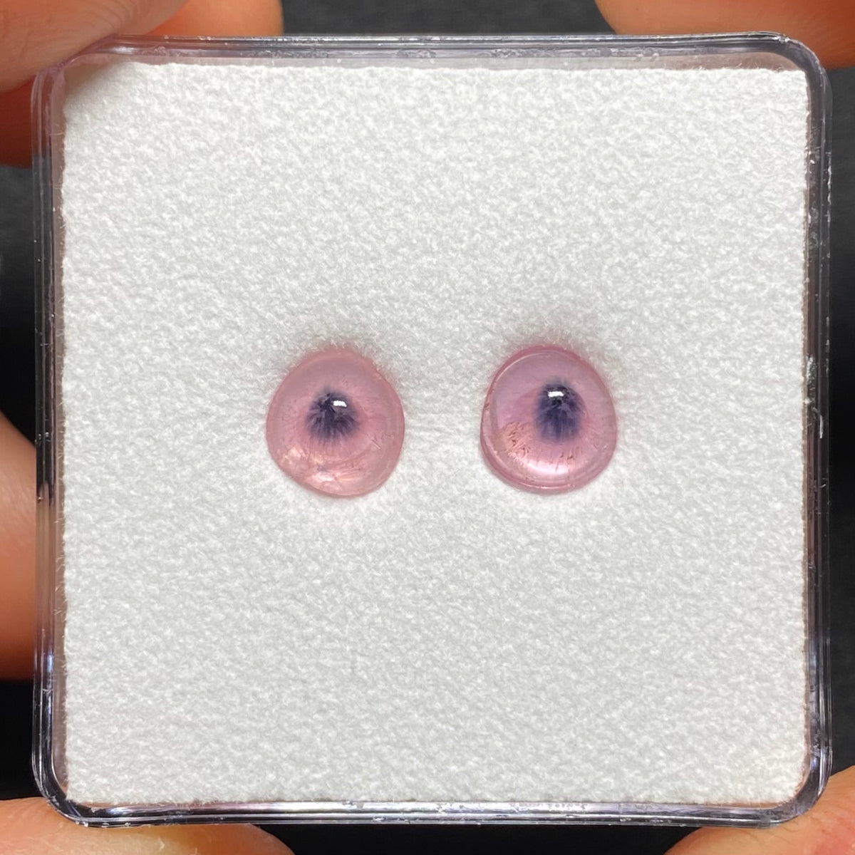 Eye Tourmaline Cabochons