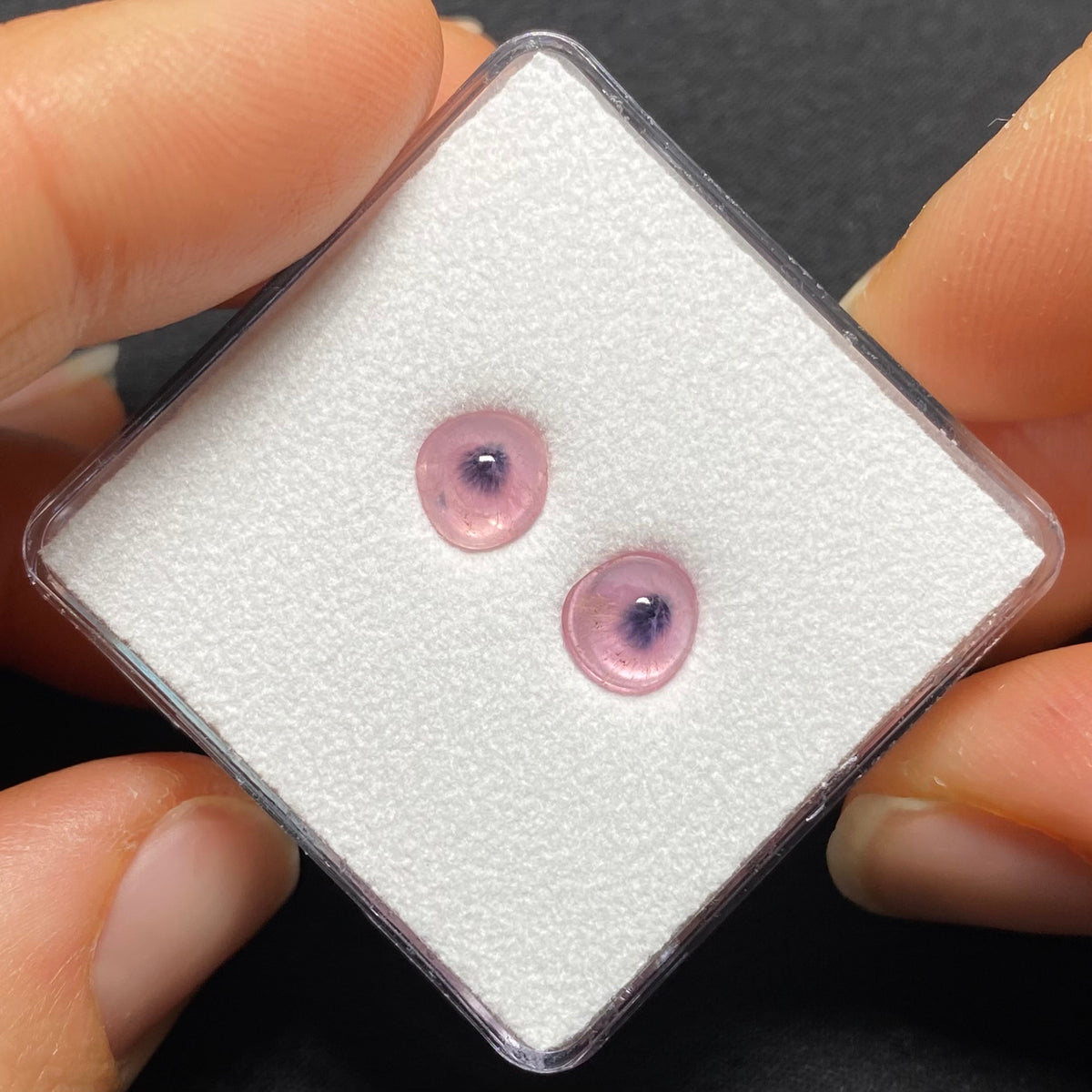 Eye Tourmaline Cabochons