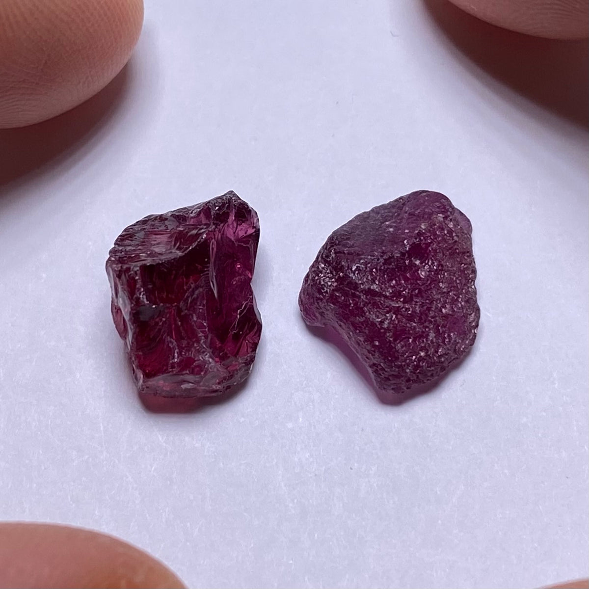 Umbalite & Rhodolite Garnets - Tanzania